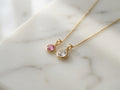 Collar Punto de Luz Dorado - Acero Enchapado en Oro